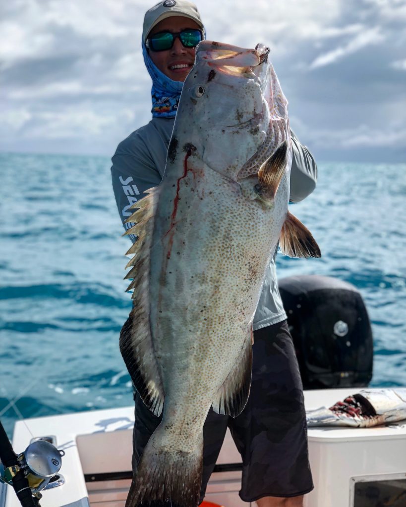 Fishing For Grouper In Key West, Florida