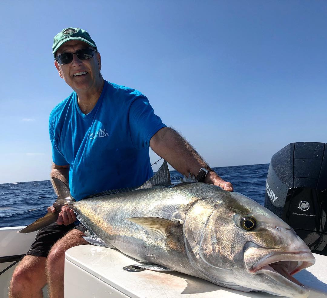 Amberjack Fishing On Far Out Fishing Charter Boat